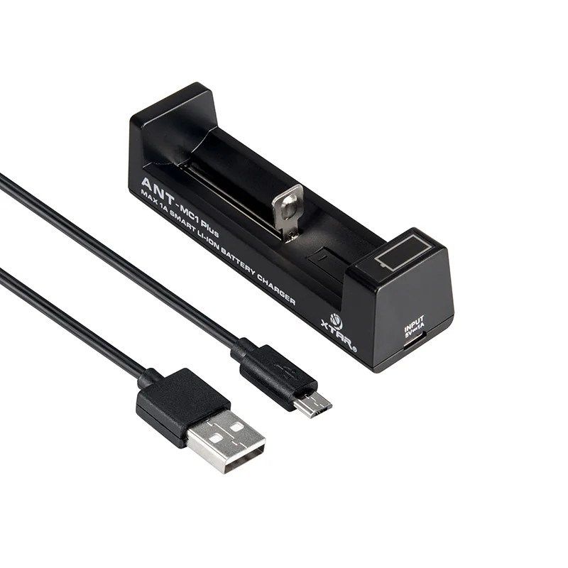 XTAR FAST CHARGER FOR CYLINDRICAL BATTERY LI-ION 18650 ANT MC1+