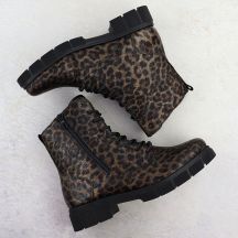 Rieker Stivali leopard print worker Rieker Remonte