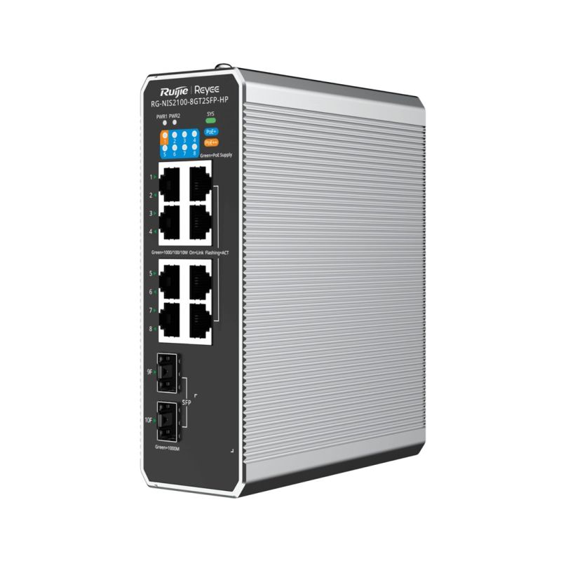 Ruijie Reyee RG-NIS2100-8GT2SFP-HP Switch