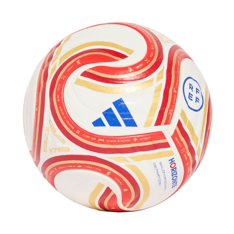 adidas Spain RFEF 26/27 Pro football white, red and orange KE5082