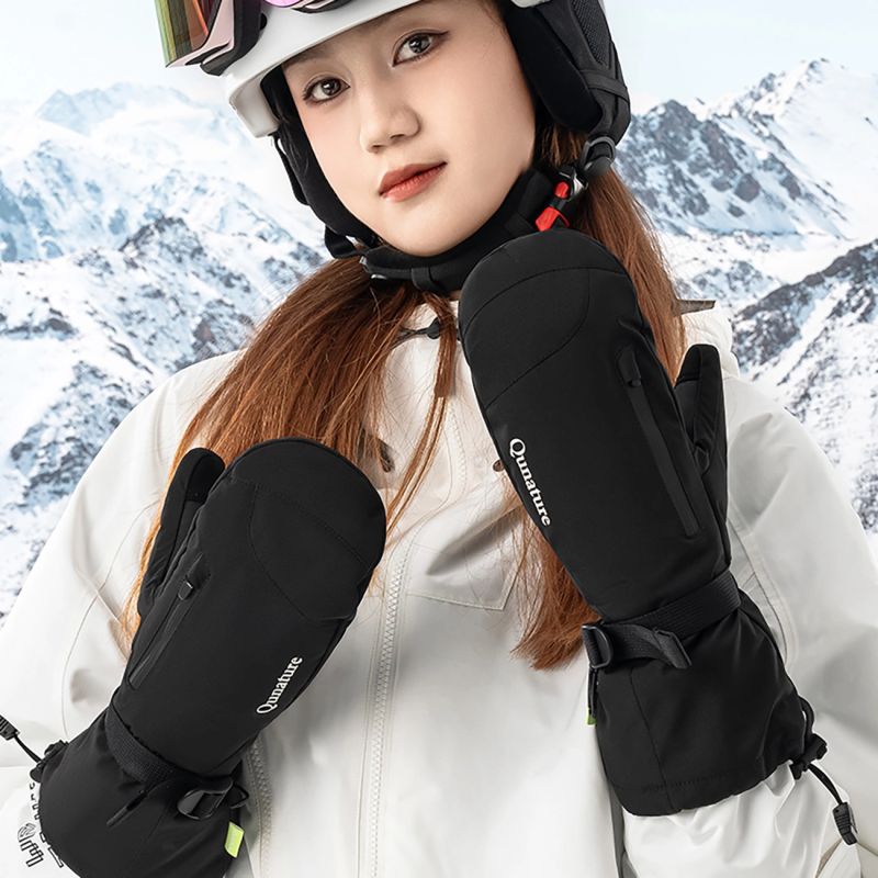 Qunature Full Length Guanti Ski Size