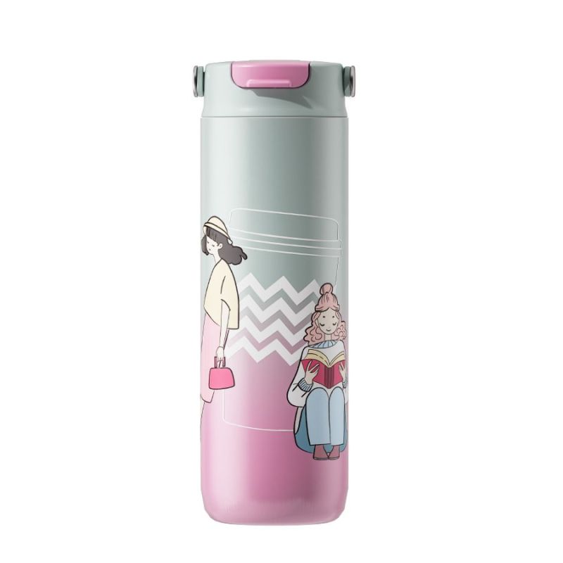 600 ml Thermal Cup for Children, "GIRLS", MR-1644-C-NEW MAESTRO