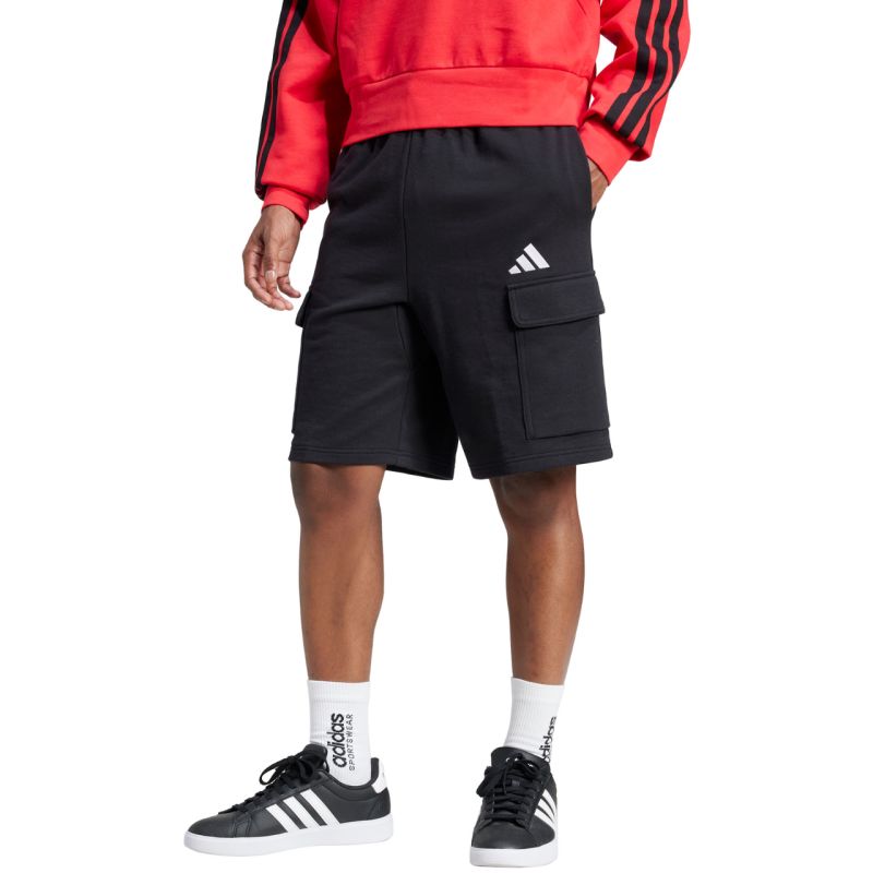 adidas Pantaloncini Essentials Feel Cozy French Terry Cargo