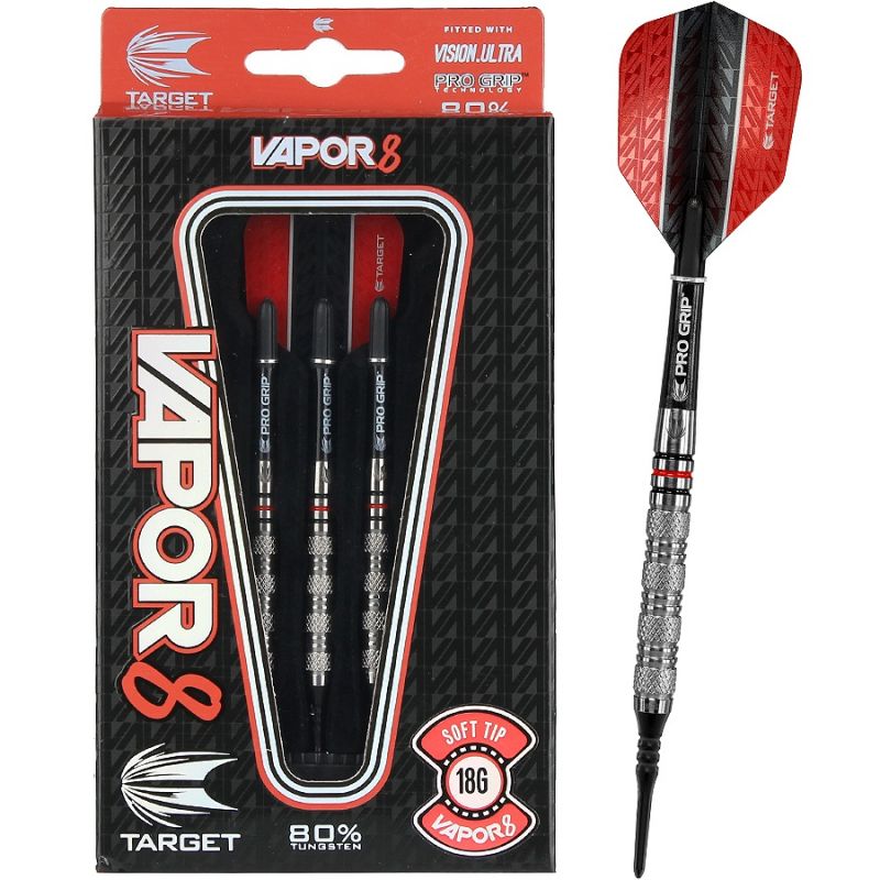 Target Vapor 8 Soft Tip Darts 18g 100495