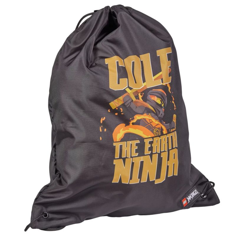 LEGO Ninjago Drawstring Bag 20286-2513 Black One size