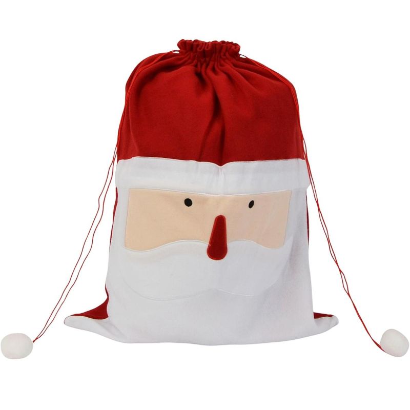 CHRISTMAS GIFT BAG 70x50CM MICA - BEARD