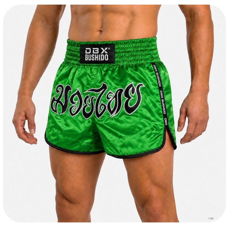 Men’s PASTEL GREEN V2 COMBATWEAR Muay Thai Shorts | DBX Bushido