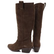 Big Star Stivali leather cowboy chocolate Big Star