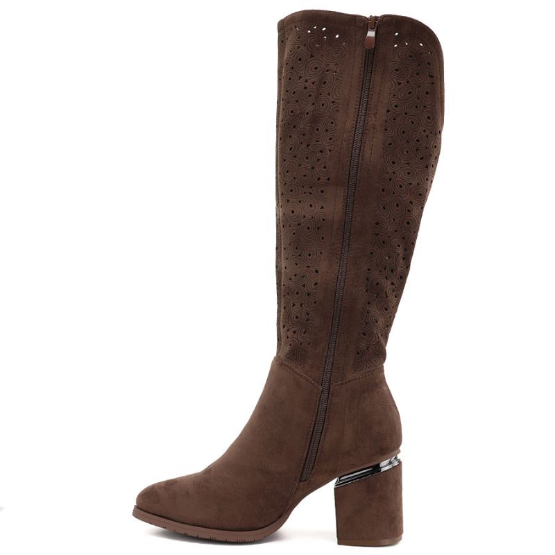 S.Barski Stivali openwork high-heeled S.Barski