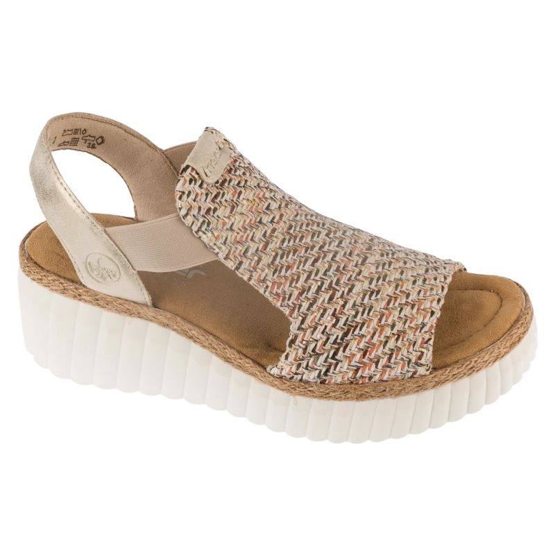 Rieker Sandals 69172-60 Beige 36