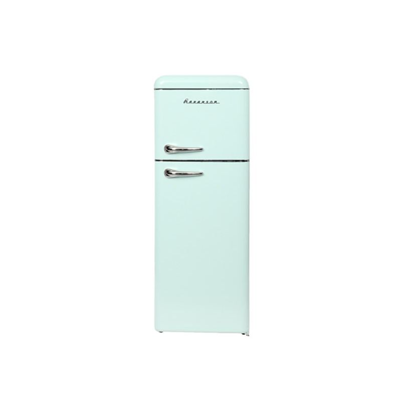 Ravanson LKK-210RM Retro Refrigerator 545 x 585 x 1470 mm | 160l | Class E | Mint