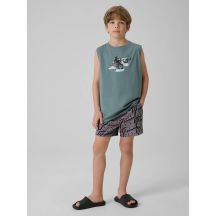 4f Maglietta regular sleeveless with print