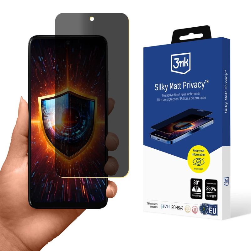 Privacy Film 3mk Silky Matt Privacy for Motorola Moto E15