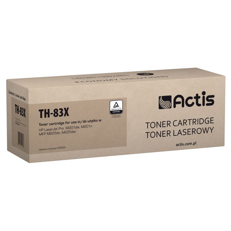 Actis TH-83X Toner (replaces HP 83X CF283X; CANON CRG-737; Standard; 2200 pages; black)