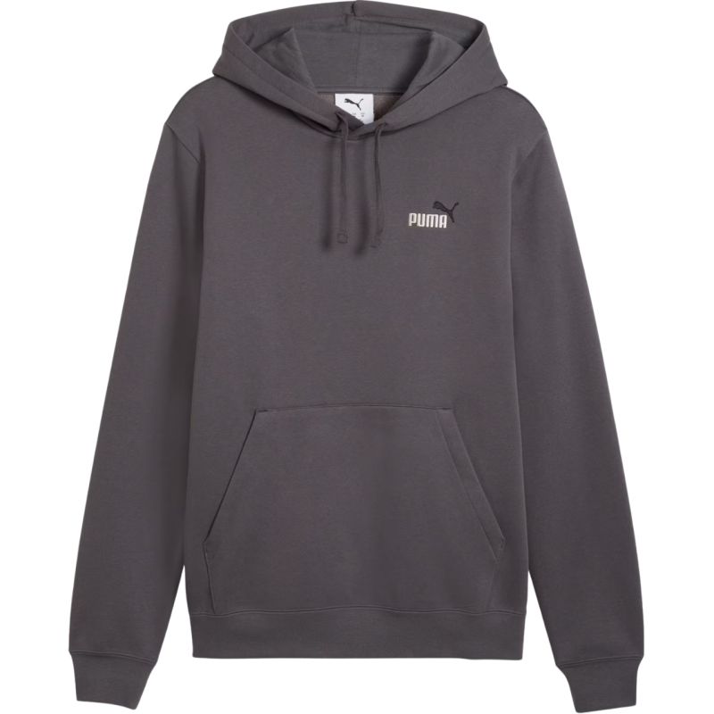Men's Puma ESS 2 Color Small No.1 Logo Hoodie, grey, 684718 77