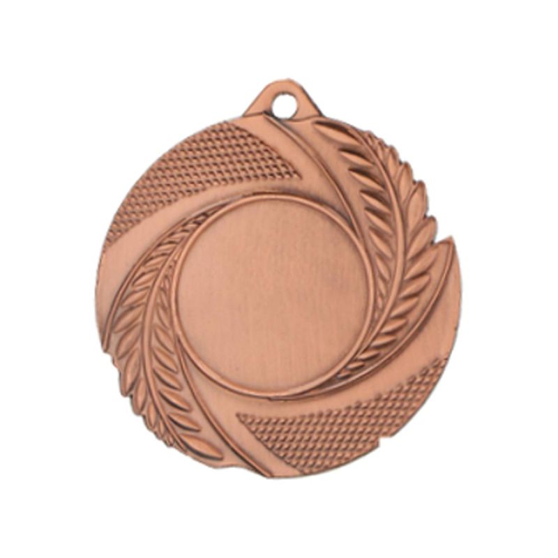General bronze steel medal with space for a 25 mm emblem