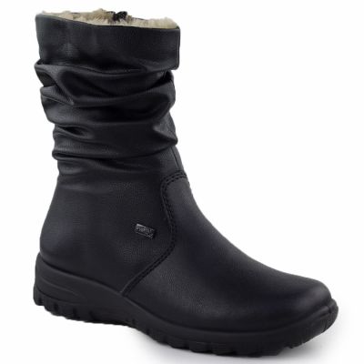 Rieker Stivali Leather waterproof ankle insulated with membrane RIEKER