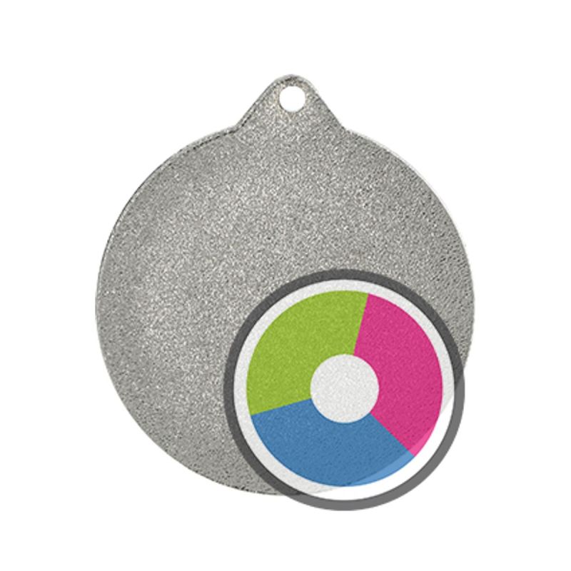 Medal with luxor jet print
