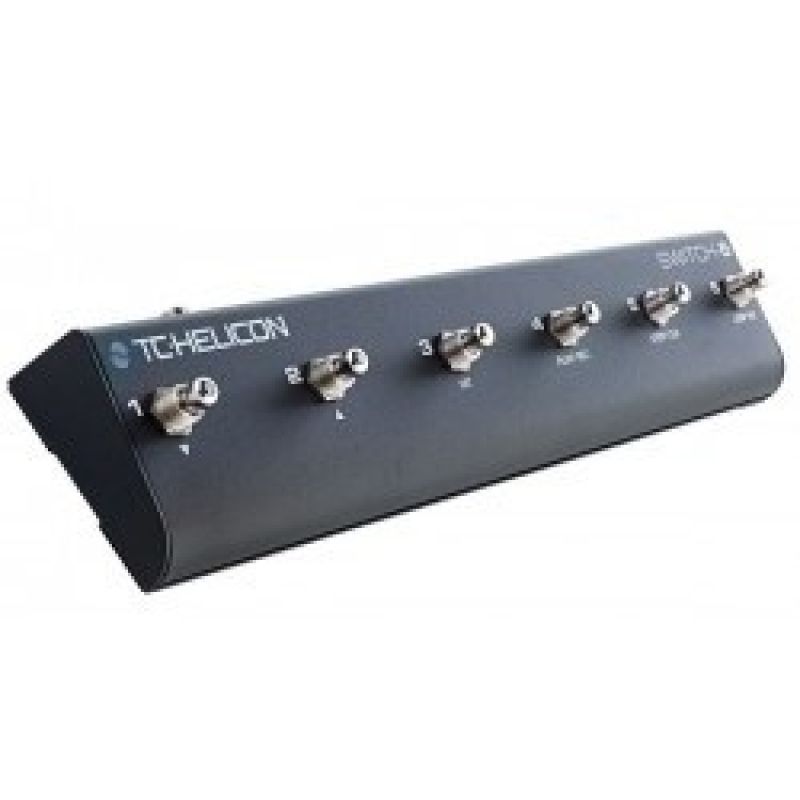TC Helicon ML TC Helicon Switch-6 Foot Controller for Vocal/Guitar Processor