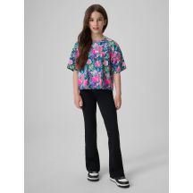 4f Maglietta boxy with print
