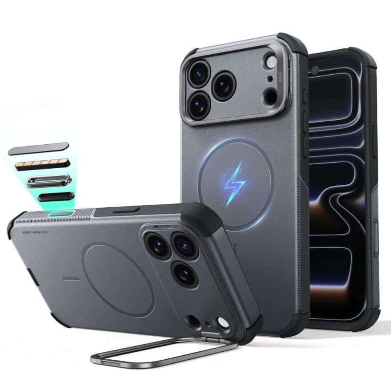ESR Cyber ​​Tough Kickstand MagSafe Case for iPhone 18 Pro Max / 17 Pro Max - Gray