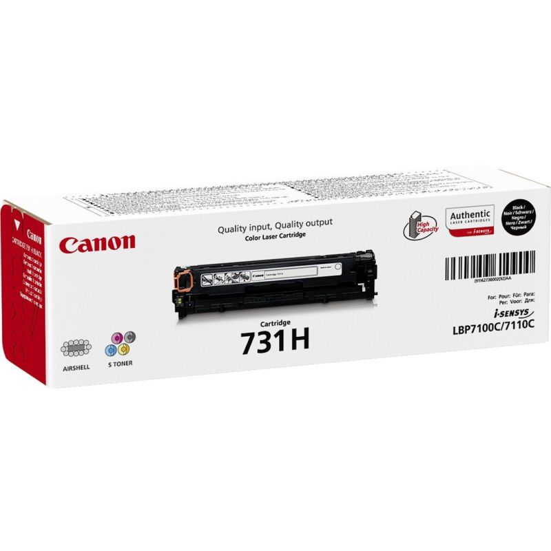 Canon 731H Toner Cartridge 1 pc Original Black