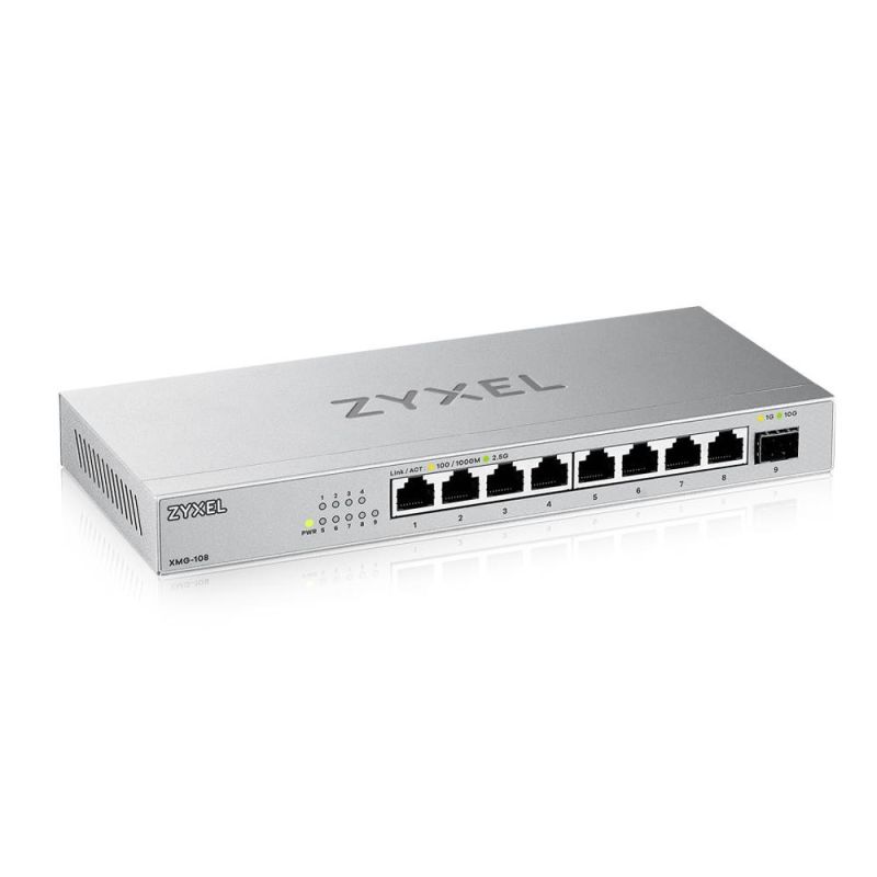 Zyxel XMG-108 9p Unmanaged Multigigabit Switch