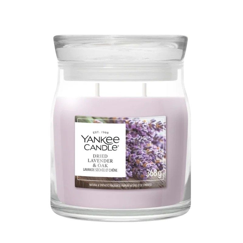 Medium Candle DRIED LAVENDER & OAK YANKEE