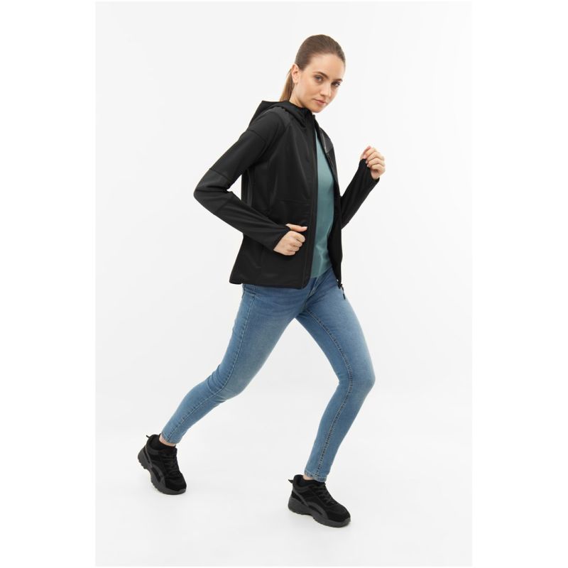 VIKING Yosemite Hoodie Lady, black, zip-up hoodie, L