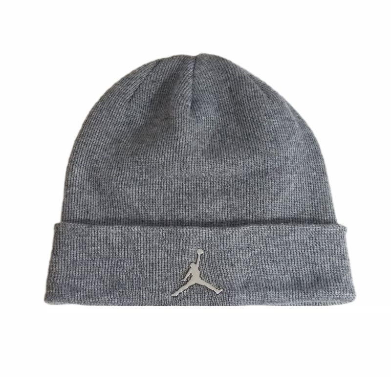 Air Jordan Cuffed Beanie Carbon Heather Gray - 9A0063-GEH