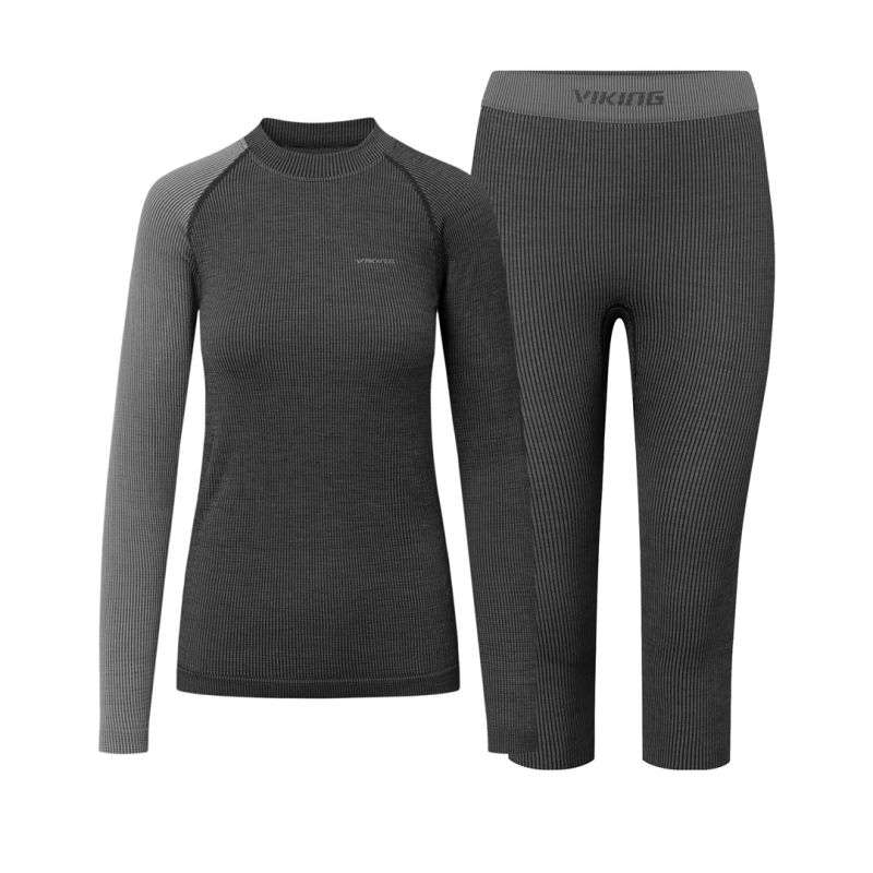VIKING Mounti Lady Set 3/4 Merino Gray XL