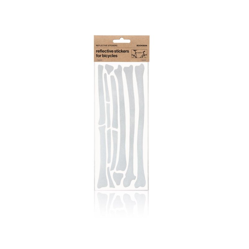 BOOKMAN Reflective Bone Stickers