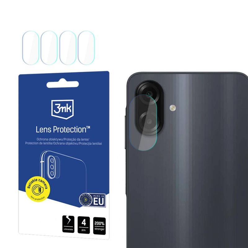 3mk Lens Protection™ Hybrid Camera Lens Glass for Samsung Galaxy A07 4G