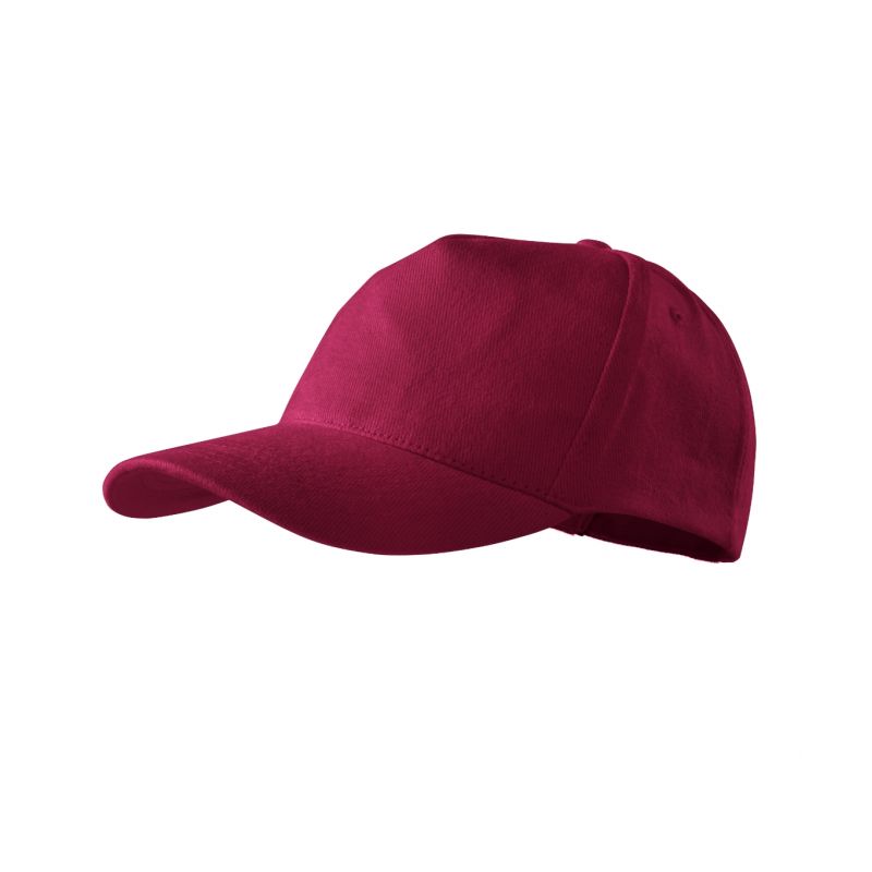 Unisex 5P cap (garnet)