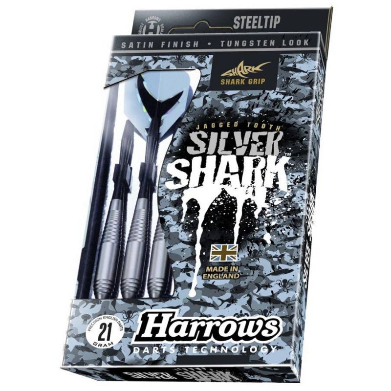 Harrows Silver Shark Steeltip ..