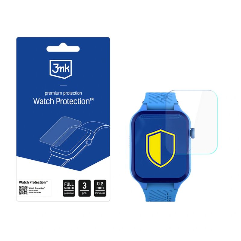 3mk Watch Protection ARC Smartwatch Screen Protector Film for Garett Essa GO 2 4G