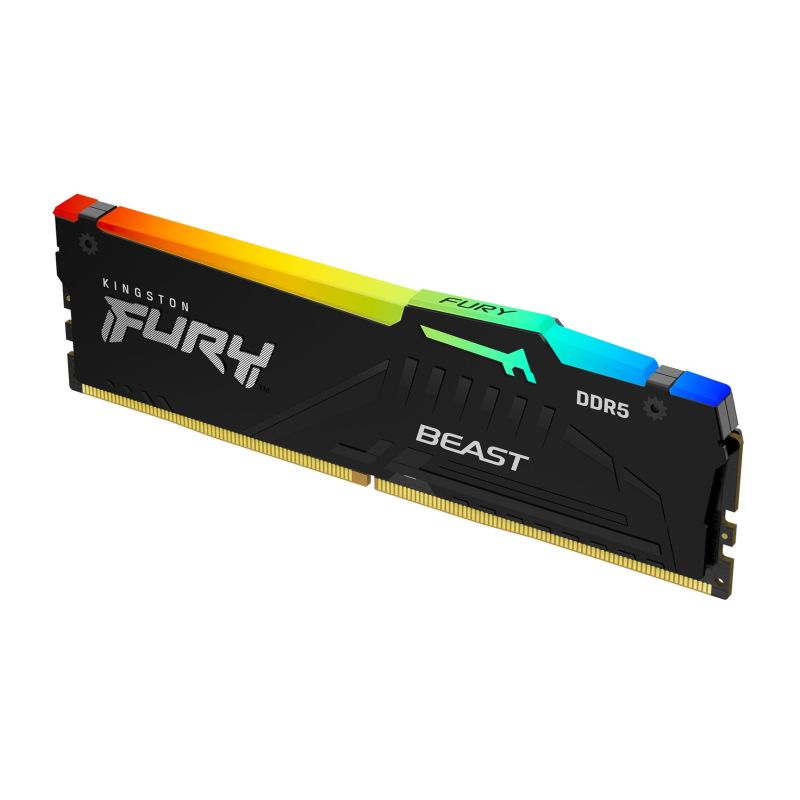 Kingston FURY DDR5 32GB (1x32GB) 5600MHz CL40 Beast Black RGB