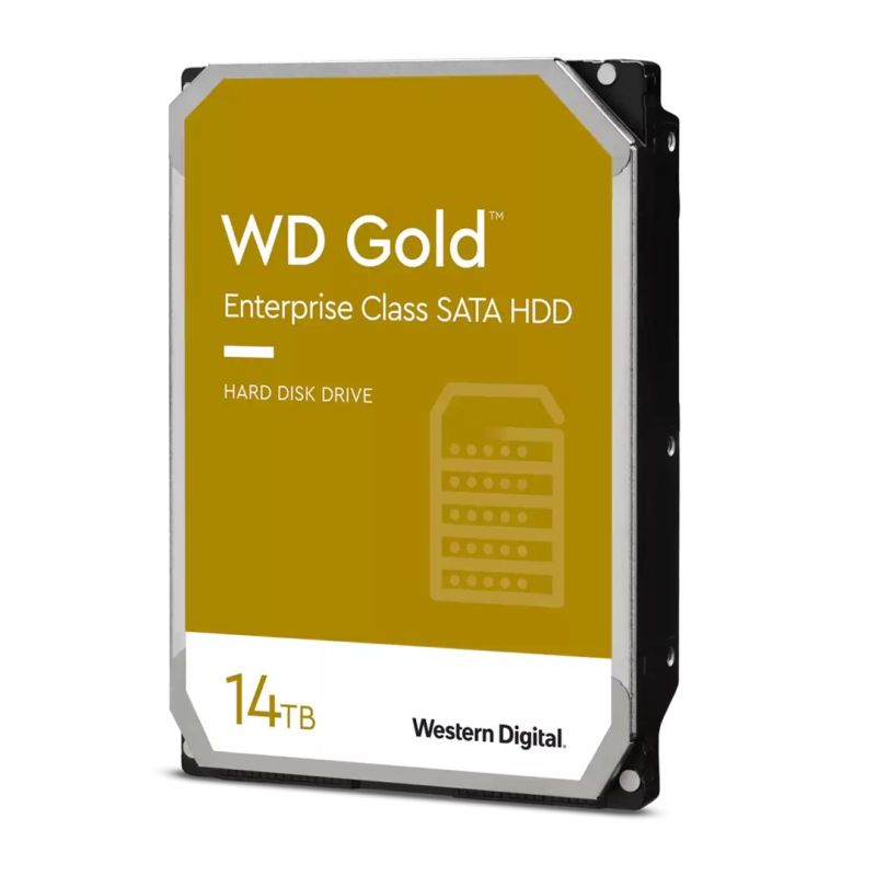 Server HDD WD Gold DC HA750 WD142KRYZ (14 TB; 3.5"; SATA)