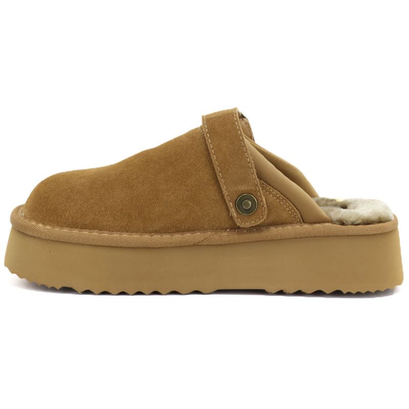 Big Star Infradito leather insulated on platform, Big Star