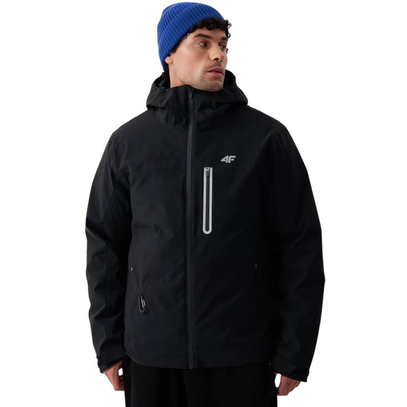 Men's Technical Jacket 4F M1217 Deep Black 4FWAW26TTJAM1217 20S