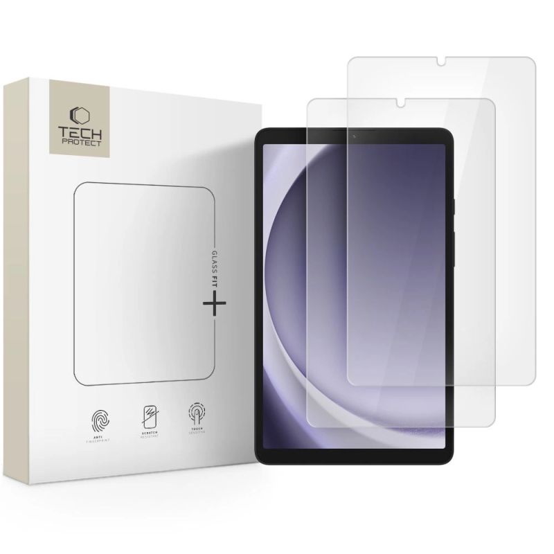 Tech-Protect Glass Fit+ 2-Pack for Samsung Galaxy Tab A9 / A11 8.7 X110 / X115 / X133 / X135