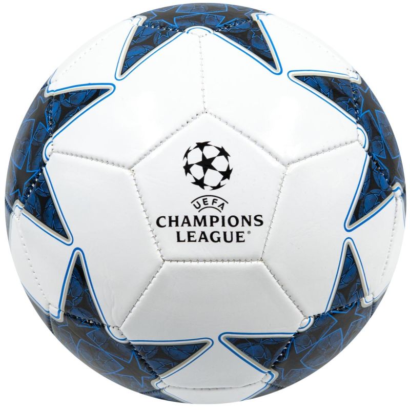 UCL WHITE/BLUE FOOTBALL SIZE 5