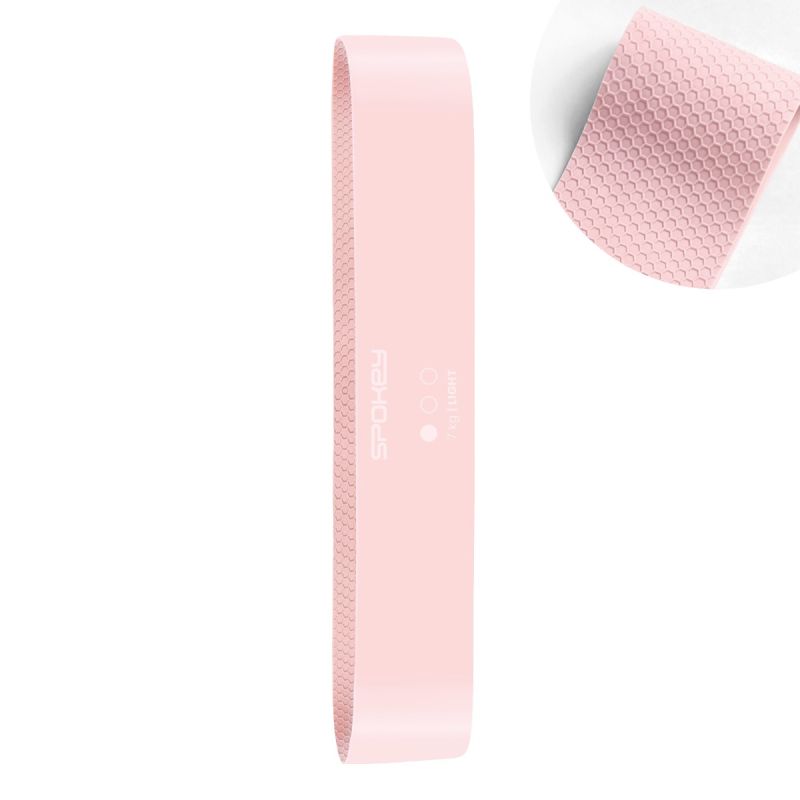 Spokey JUICY light resistance training band with anti-slip structure