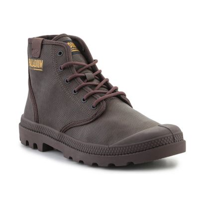 Palladium Scarpe pampa HI coated Dark Cocoa