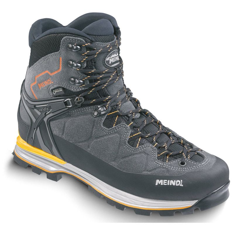 Men’s Litepeak PRO GTX Trekking Boots for High-Alpine Trails, Water-Resistant, with Gore-Tex, Grey (4634/31)