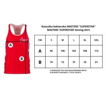 Masters Fight Equipment Camicia MASTERS superstar boxing