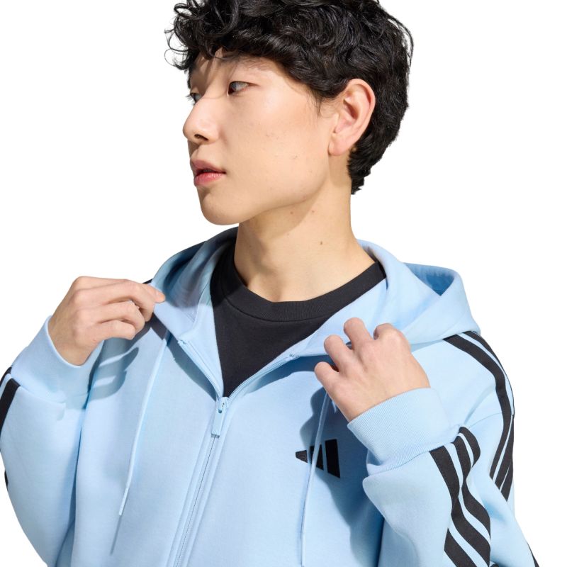 adidas Felpa con cappuccio Essentials Fleece Full-Zip,