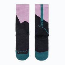 Buff Calze merino MW crew orchid socks
