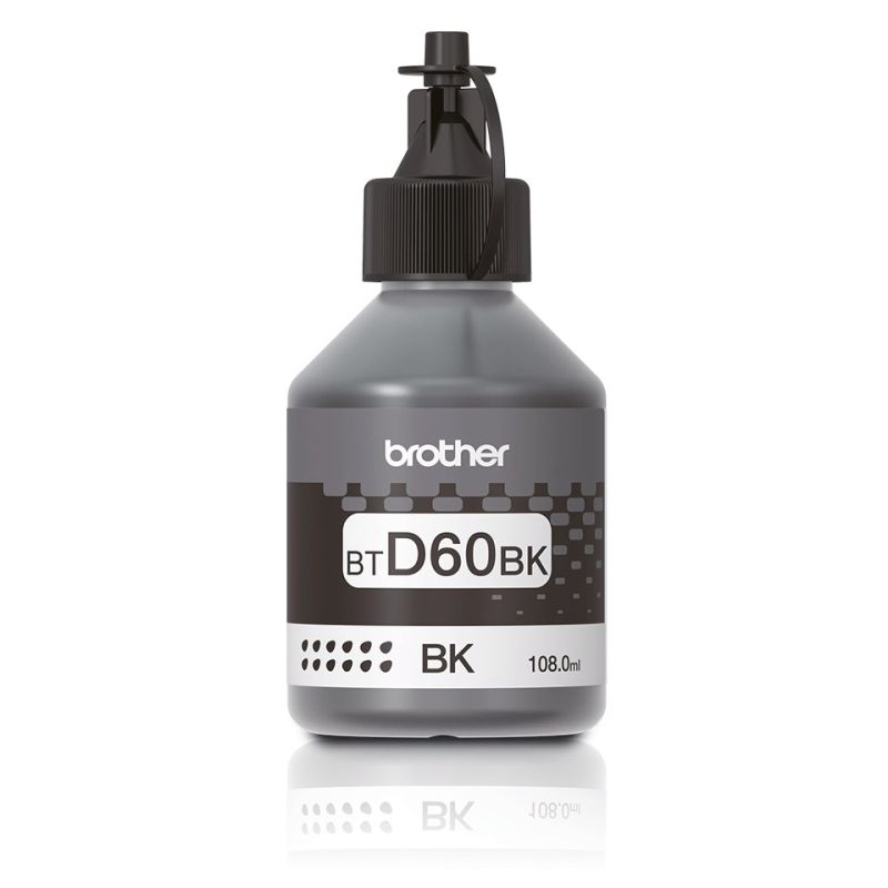 Brother black ink BTD60BK = BTD-60BK, 6500 pages, 108 ml