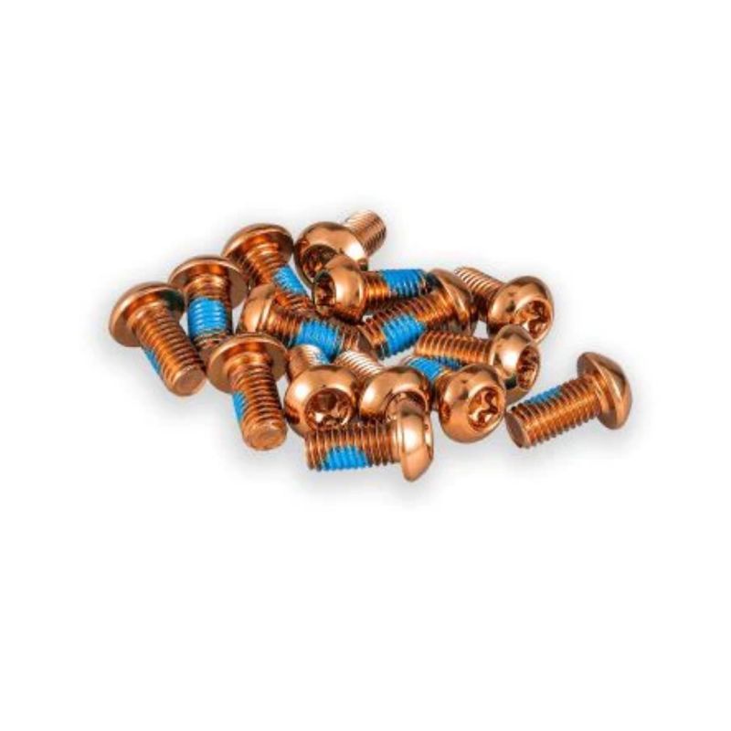 FUNN orange disc brake bolts, 15 pcs.